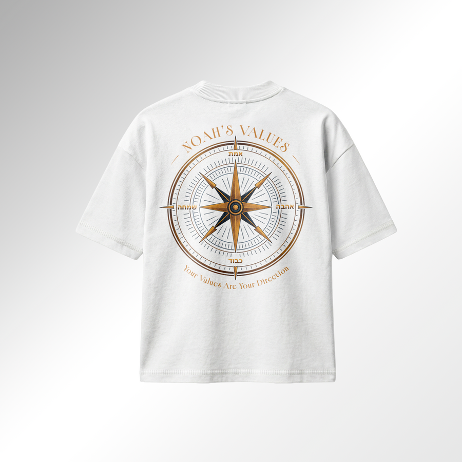 Mid-Oversized Inner Compass T-Shirt
