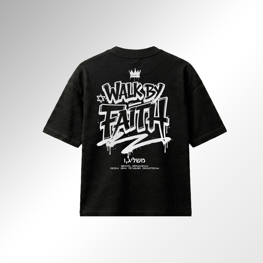 Mid-Oversized Walk by Faith T-Shirt