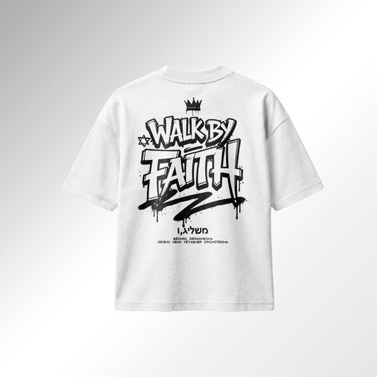Mid-Oversized Walk by Faith T-Shirt