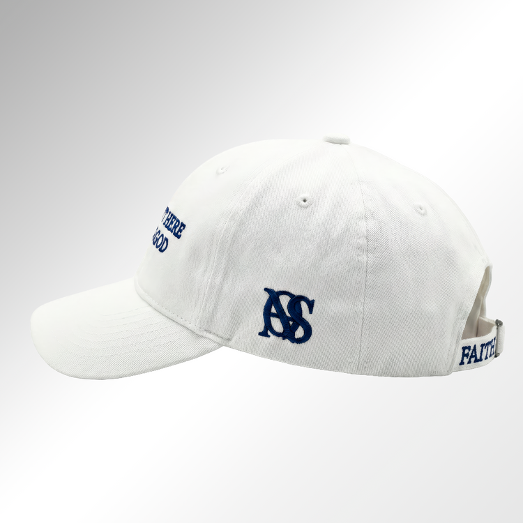 Faith-Embroidered Cotton Cap