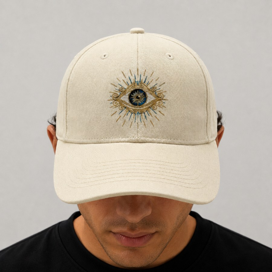 Embroidered-Good Eye Polyester Cap