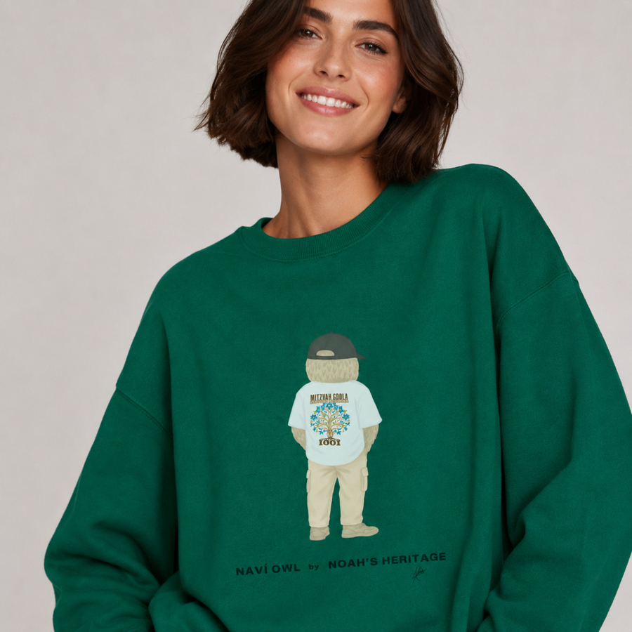 Navi Owl Axis Fleece Sweatshirt