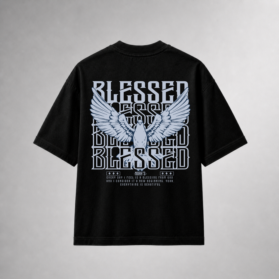 Mid-Oversized Blessed T-Shirt