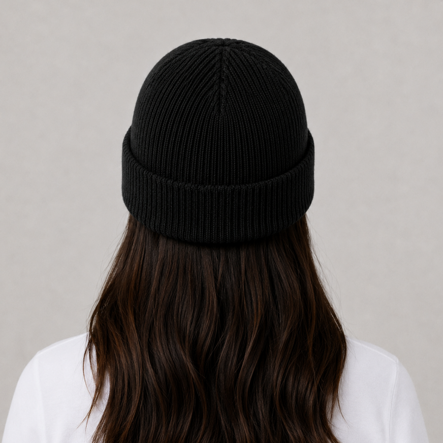 Beyond Symbol Washable Cashmere Beanie