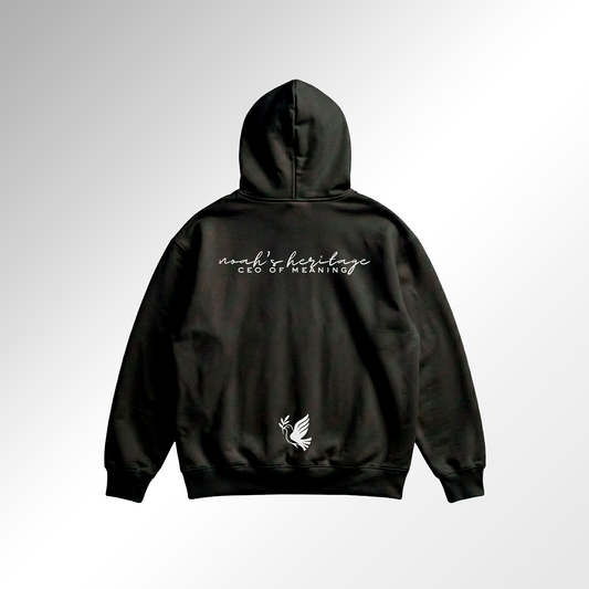 Ceo Of Meaning Cotton Hoodie