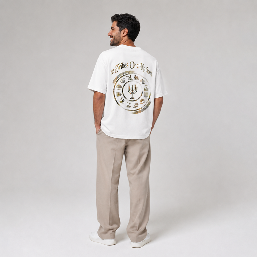 Mid-Oversized One Nation T-Shirt