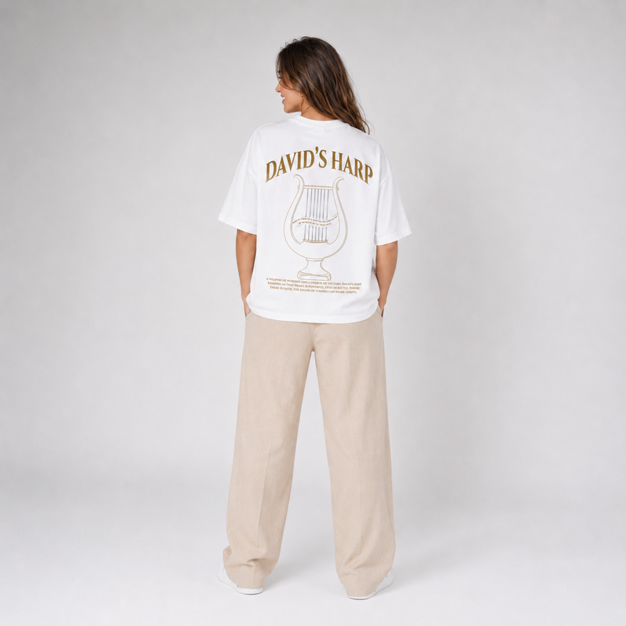 Mid-Oversized David's Harp T-Shirt