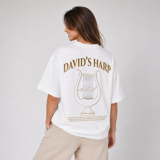 Mid-Oversized David's Harp T-Shirt