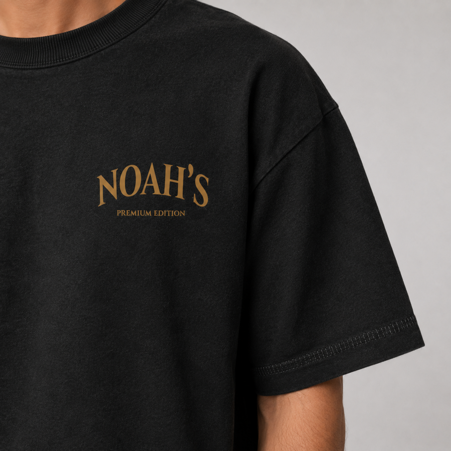 Mid-Oversized David's Harp T-Shirt