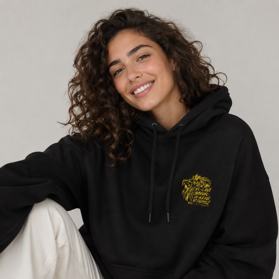 Lion Rise Cotton Hoodie
