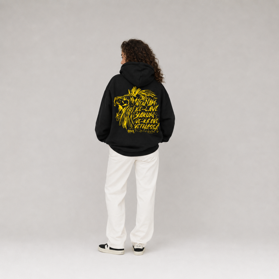 Lion Rise Cotton Hoodie