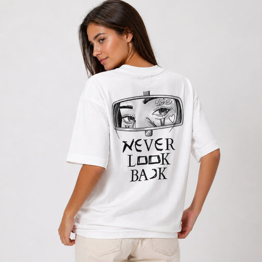 Mid-Oversized Eyes Ahead T-Shirt