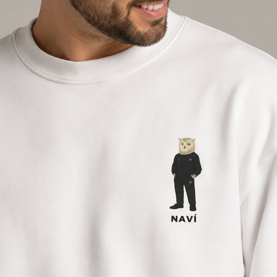 Navi Owl Signature Fleece Sweatshirt