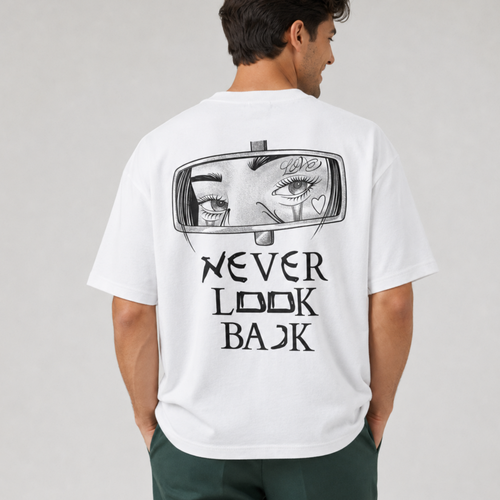 Mid-Oversized Eyes Ahead T-Shirt
