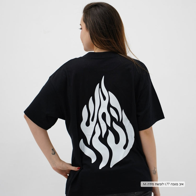 Mid-Oversized Backfire T-Shirt
