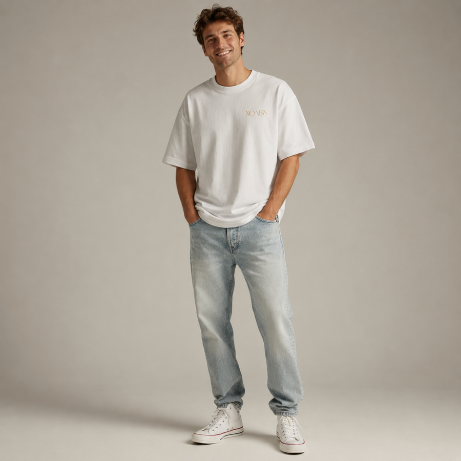 Mid-Oversized Inner Compass T-Shirt