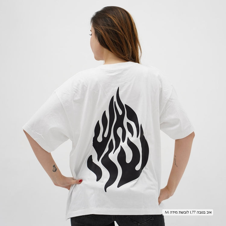 Mid-Oversized Backfire T-Shirt