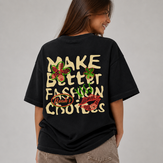 Mid-Oversized Better Choices T-Shirt