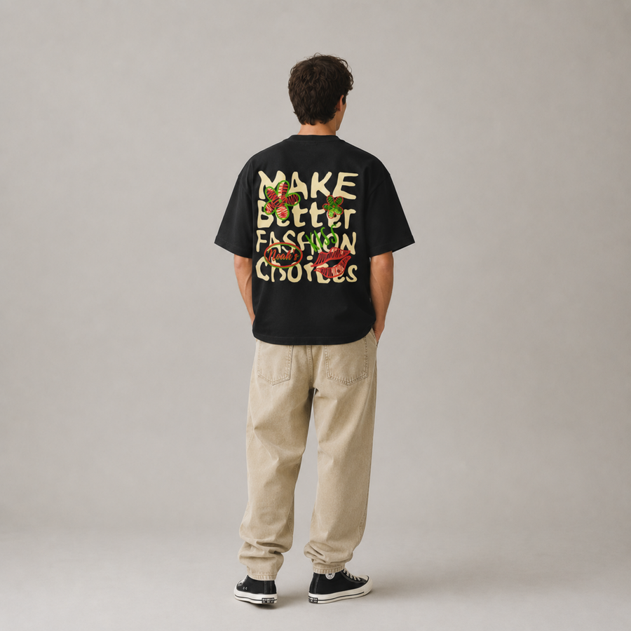 Mid-Oversized Better Choices T-Shirt
