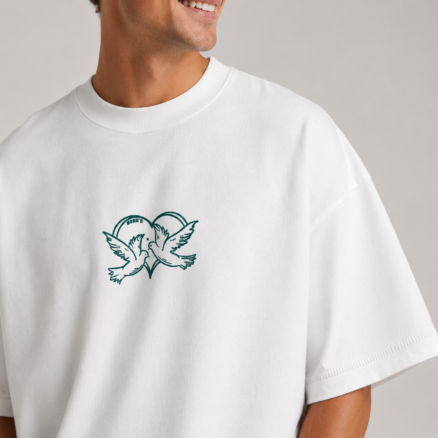 Mid-Oversized Faithful Impact T-Shirt