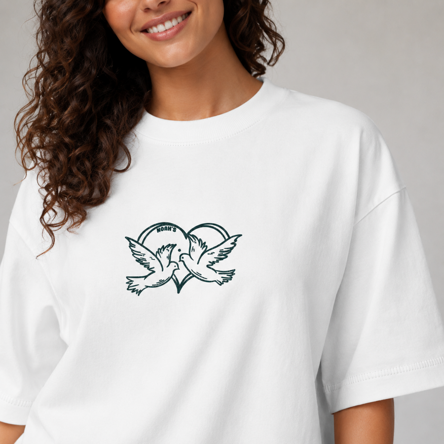 Mid-Oversized Faithful Impact T-Shirt