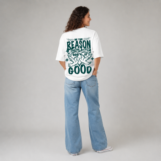 Mid-Oversized Faithful Impact T-Shirt