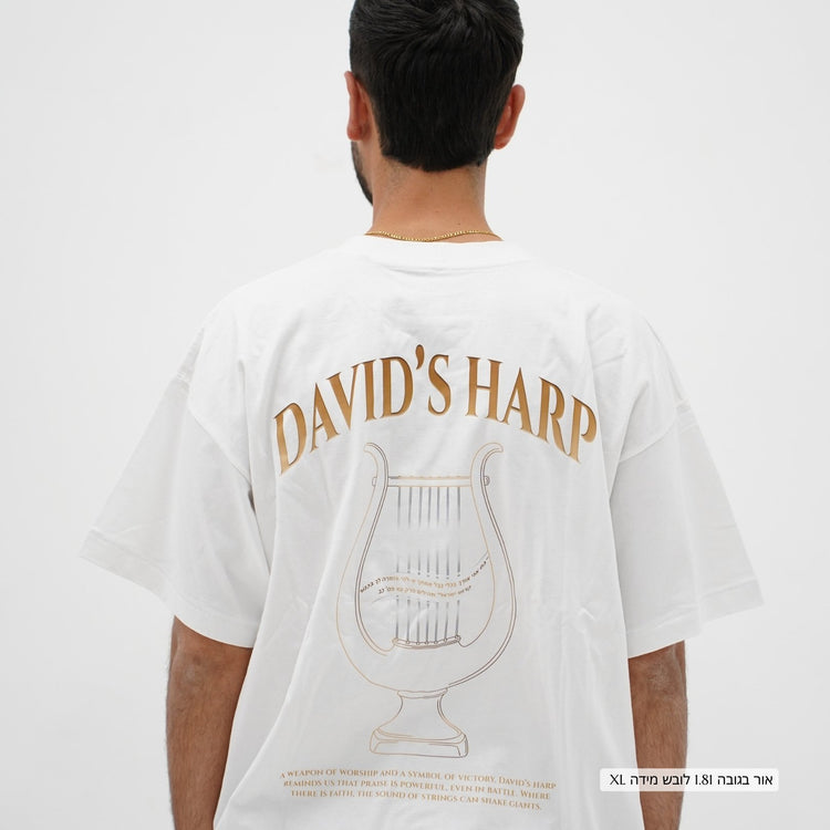 Mid-Oversized David's Harp T-Shirt