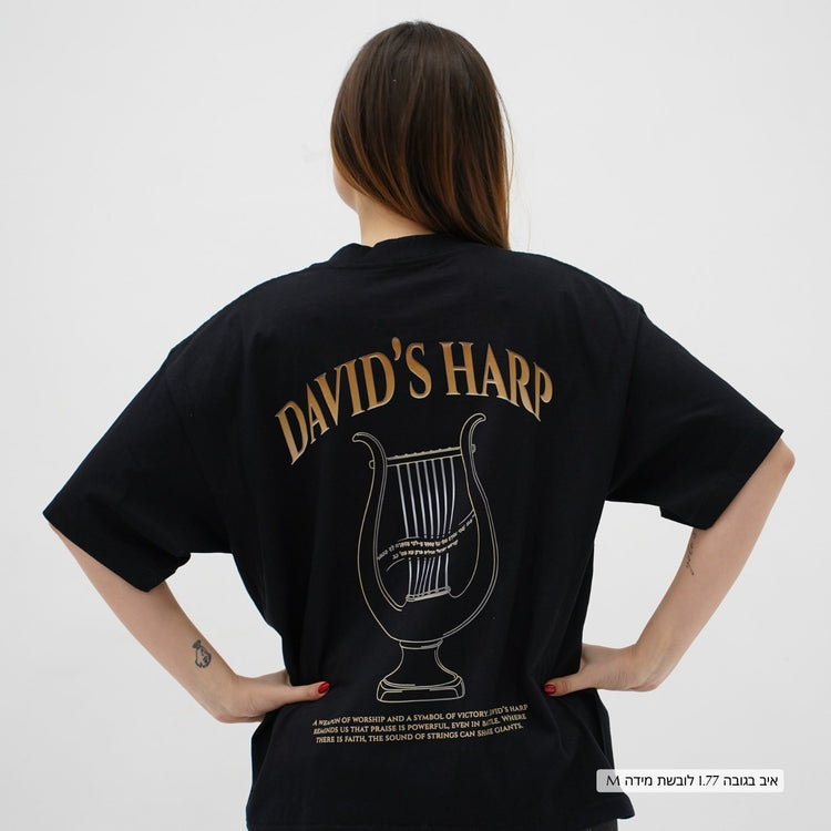 Mid-Oversized David's Harp T-Shirt