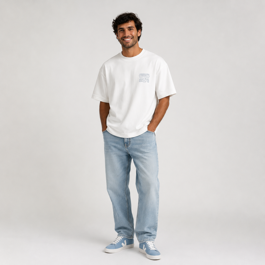 Mid-Oversized Blessed T-Shirt