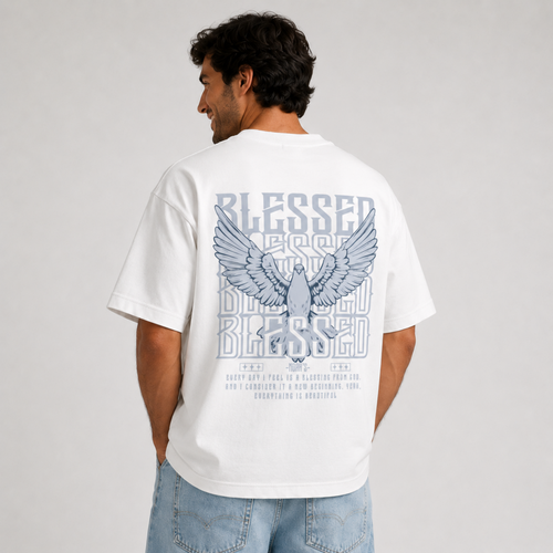 Oversized Blessed T-Shirt