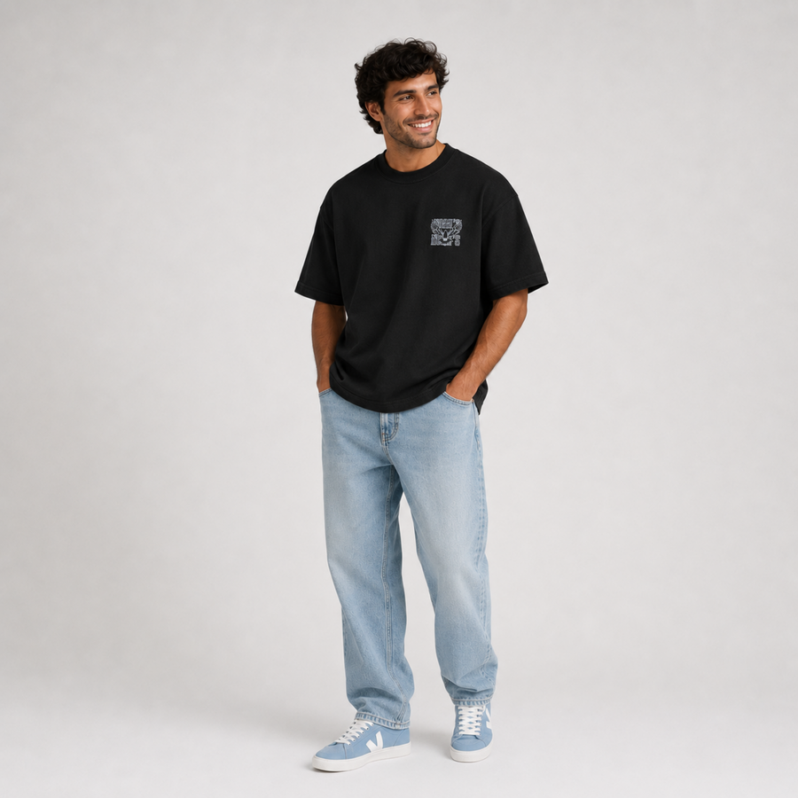 Mid-Oversized Blessed T-Shirt