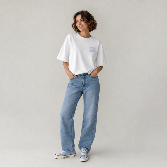 Mid-Oversized Blessed T-Shirt