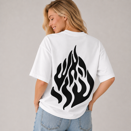 Mid-Oversized Backfire T-Shirt