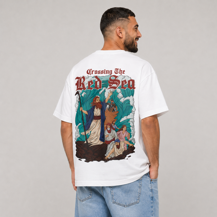 Oversized Red Sea T-Shirt