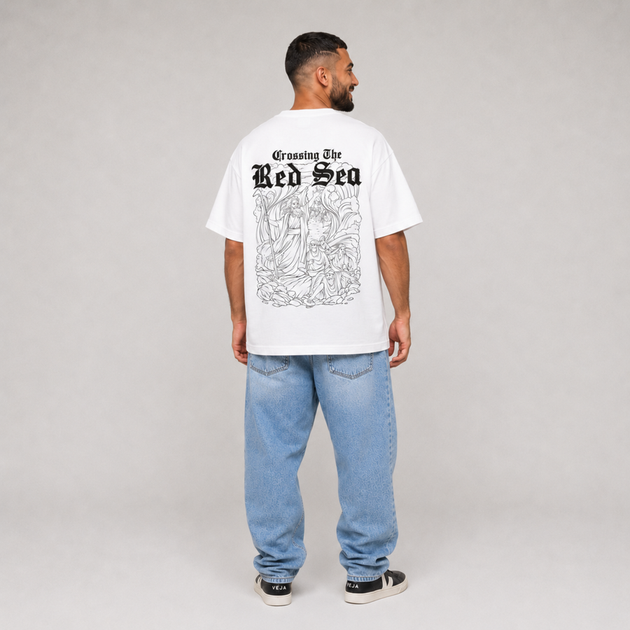 Oversized Red Sea T-Shirt