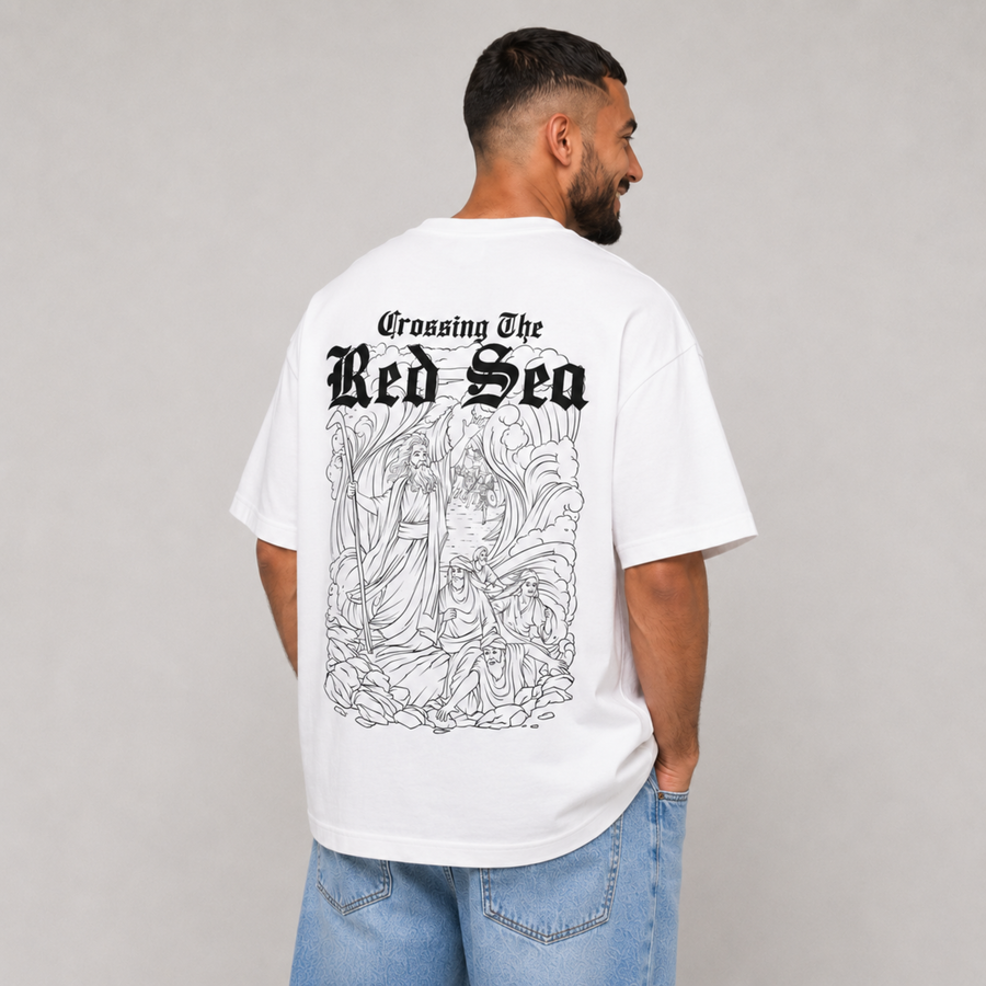 Oversized Red Sea T-Shirt