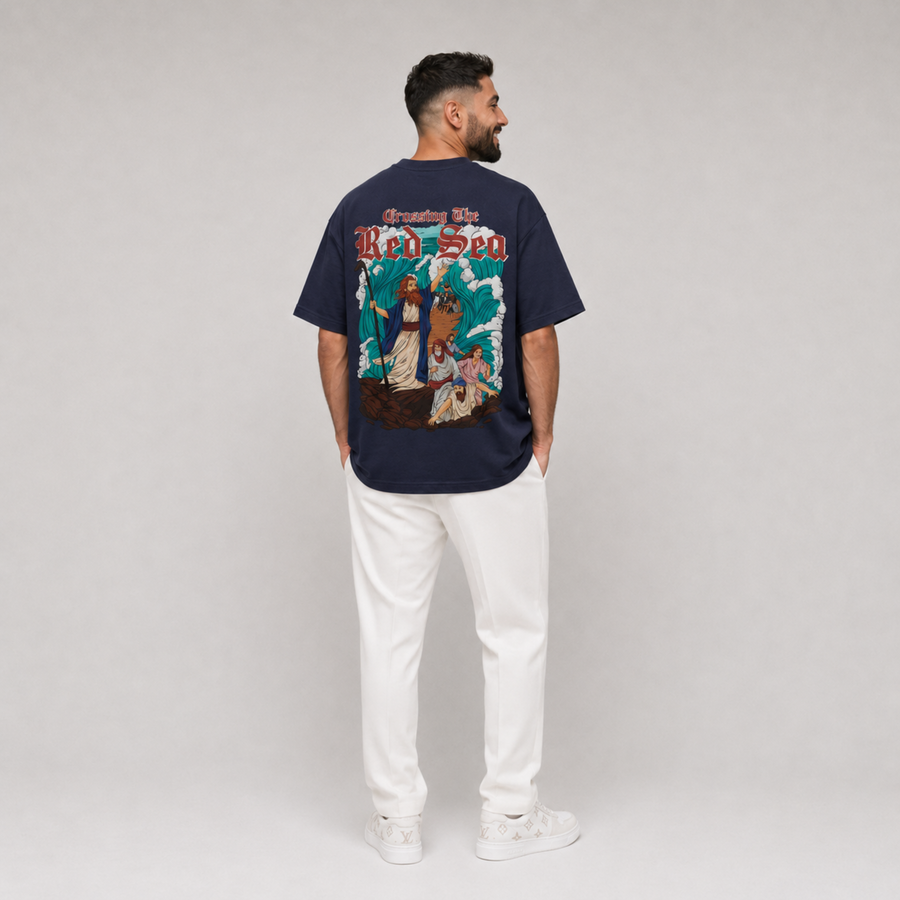 Oversized Red Sea T-Shirt