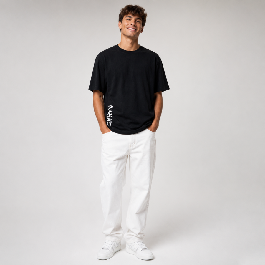 Mid-Oversized Triple Trust T-Shirt