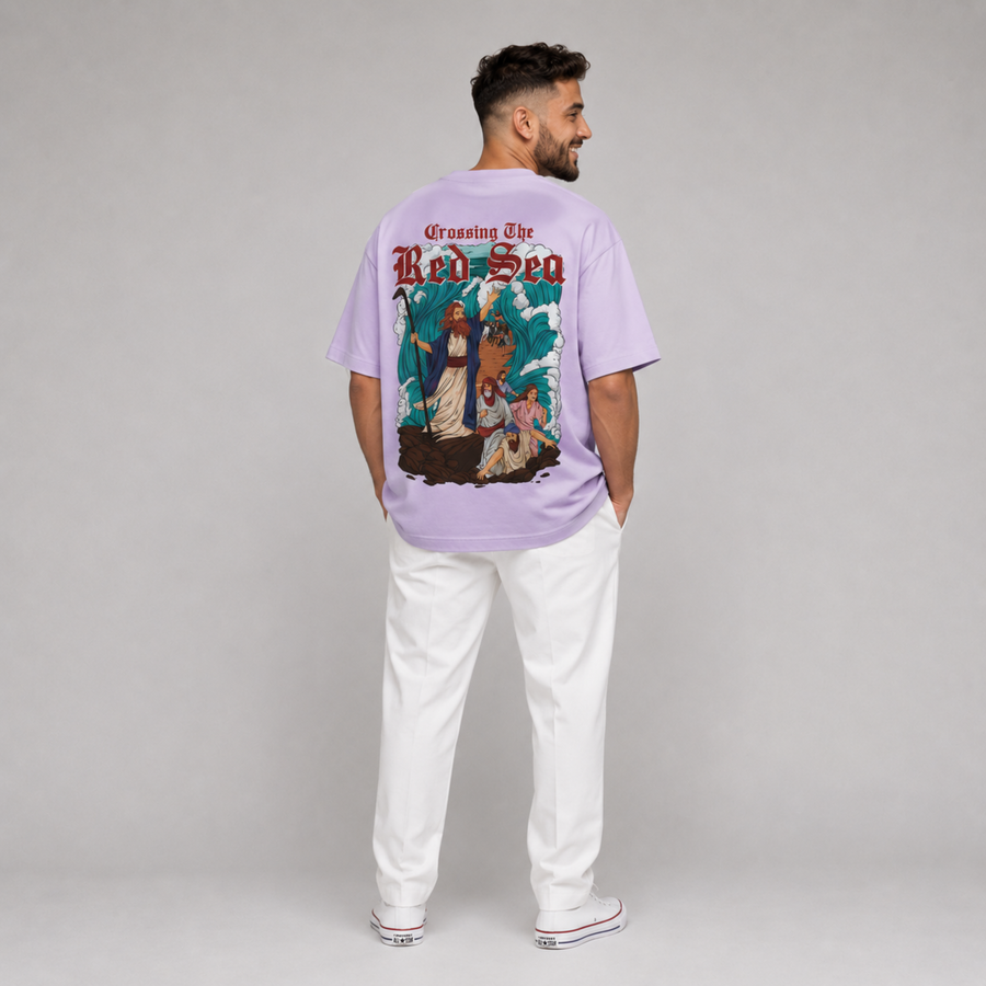 Oversized Red Sea T-Shirt