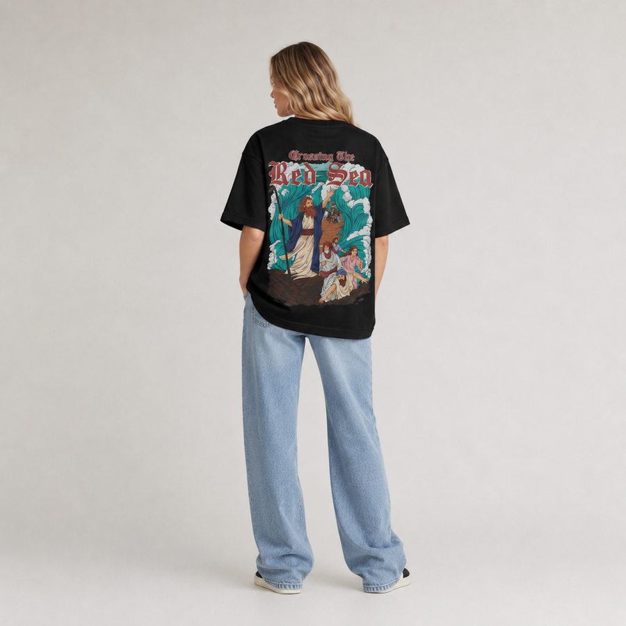 Oversized Red Sea T-Shirt