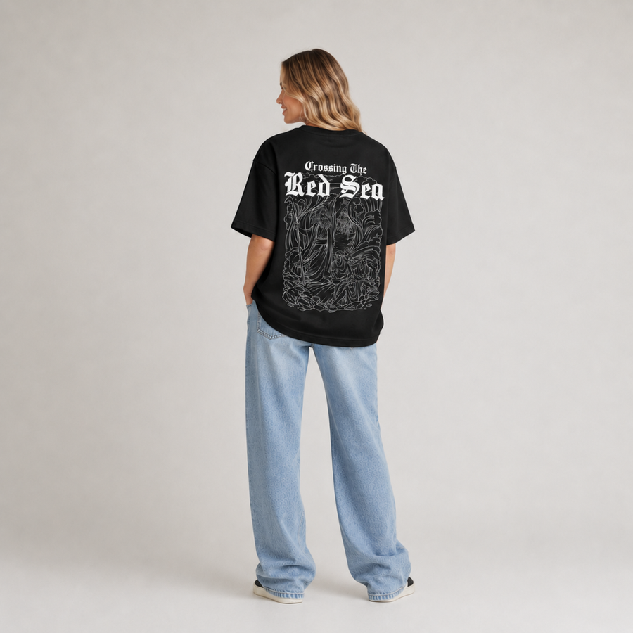 Oversized Red Sea T-Shirt