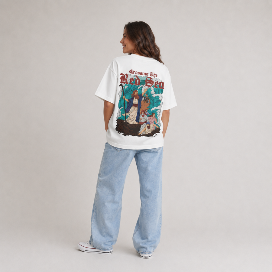 Oversized Red Sea T-Shirt