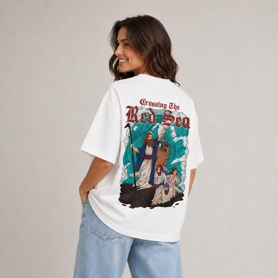 Oversized Red Sea T-Shirt