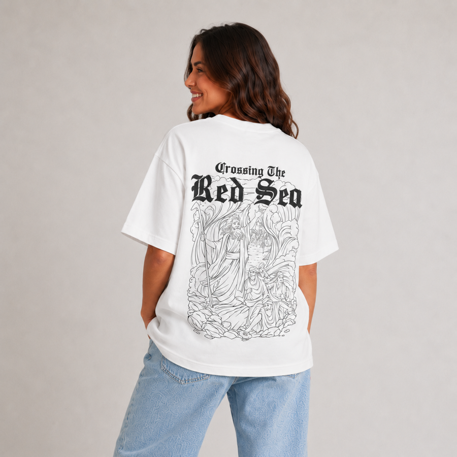 Oversized Red Sea T-Shirt