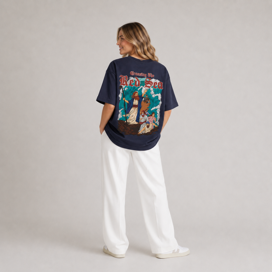 Oversized Red Sea T-Shirt