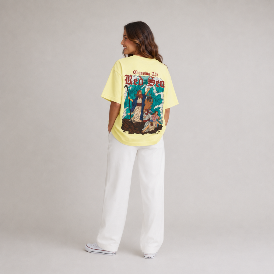Oversized Red Sea T-Shirt