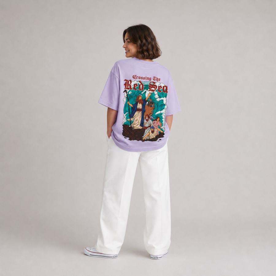 Oversized Red Sea T-Shirt