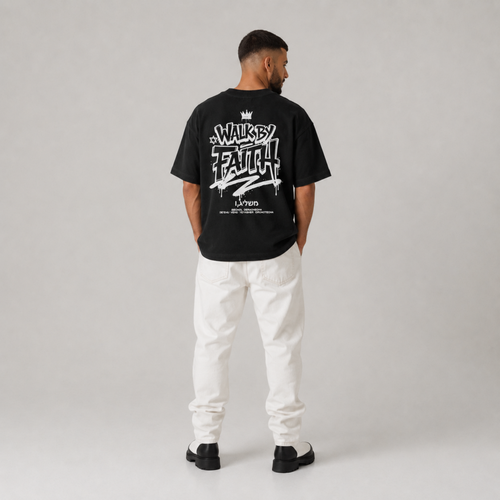 Mid-Oversized Walk by Faith T-Shirt