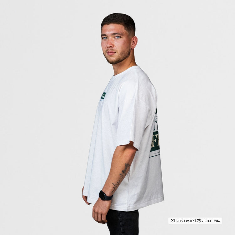 Mid-Oversized Faith Over Fear T-Shirt