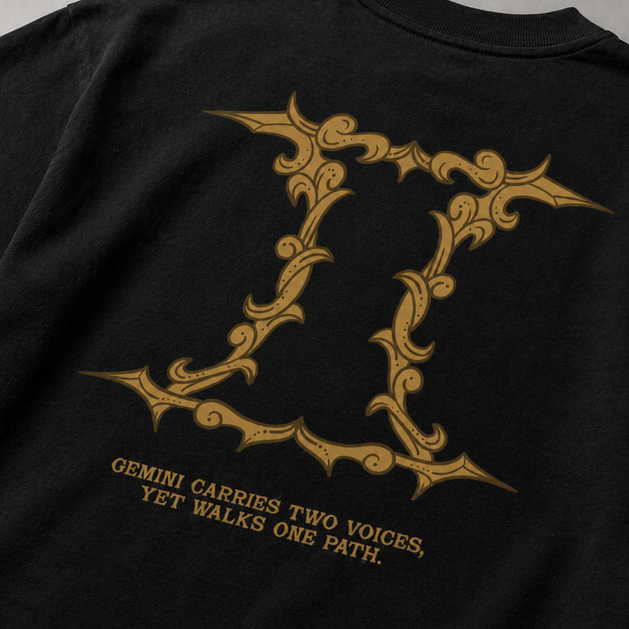 GEMINI Heritage Oversized T-Shirt